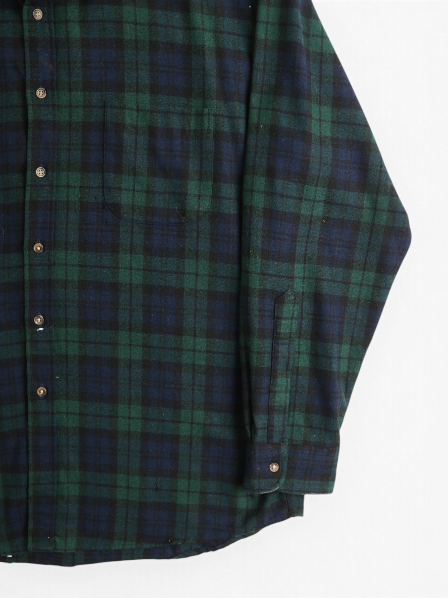 Vintage Flannel Shirt - Green