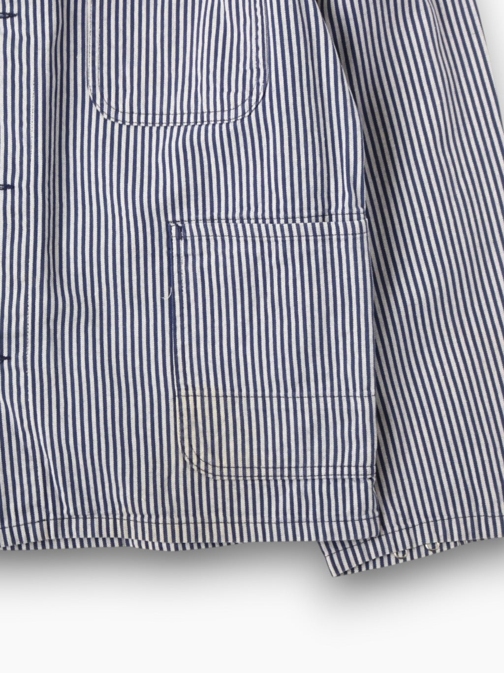 Vintage Chore Jacket - Hickory Stripe