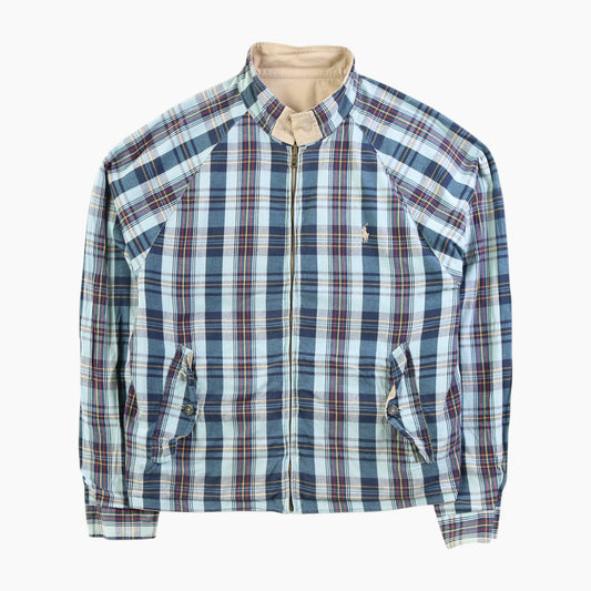 Vintage Reversible Harrington Jacket - Checkered