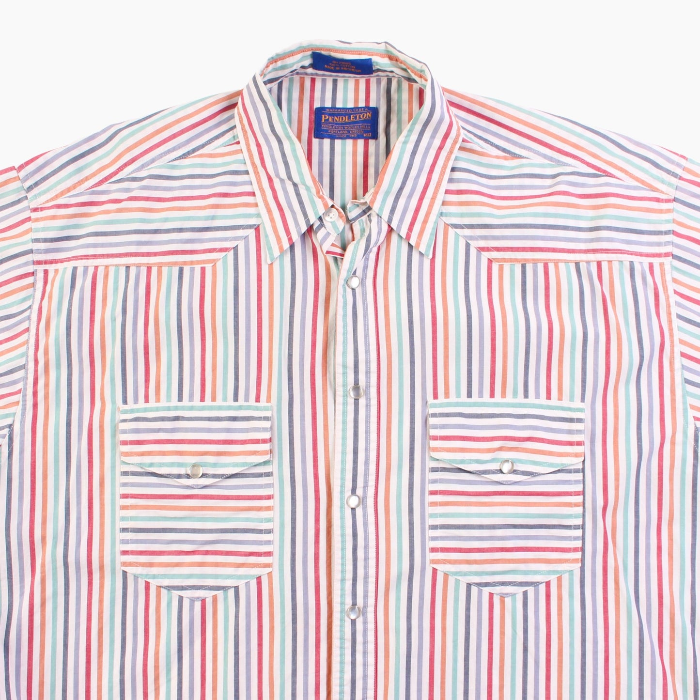 Vintage Shirt - Multi Stripe