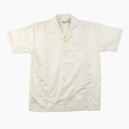 Vintage kubanisches Guayabera-Hemd