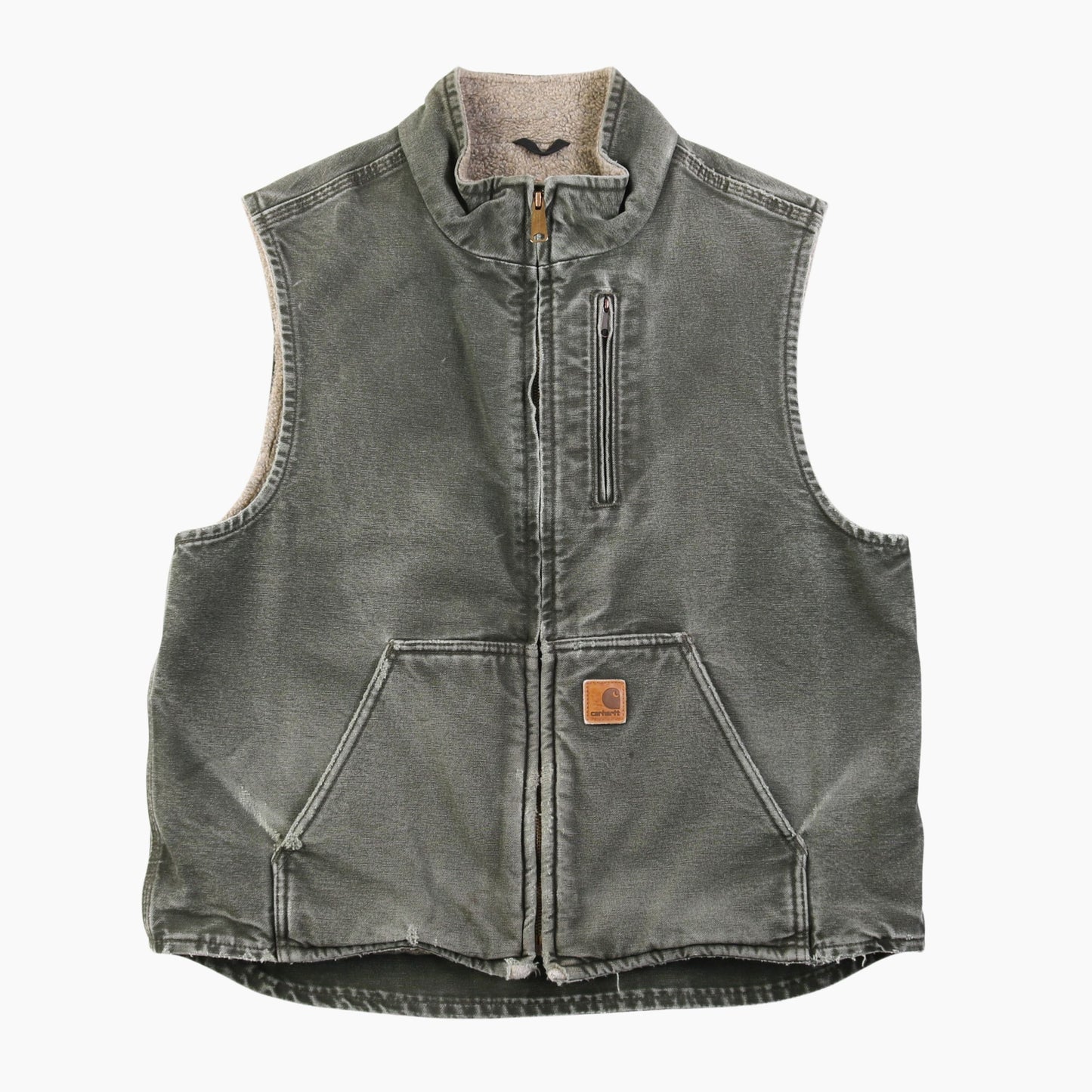 Lined Vest - Green