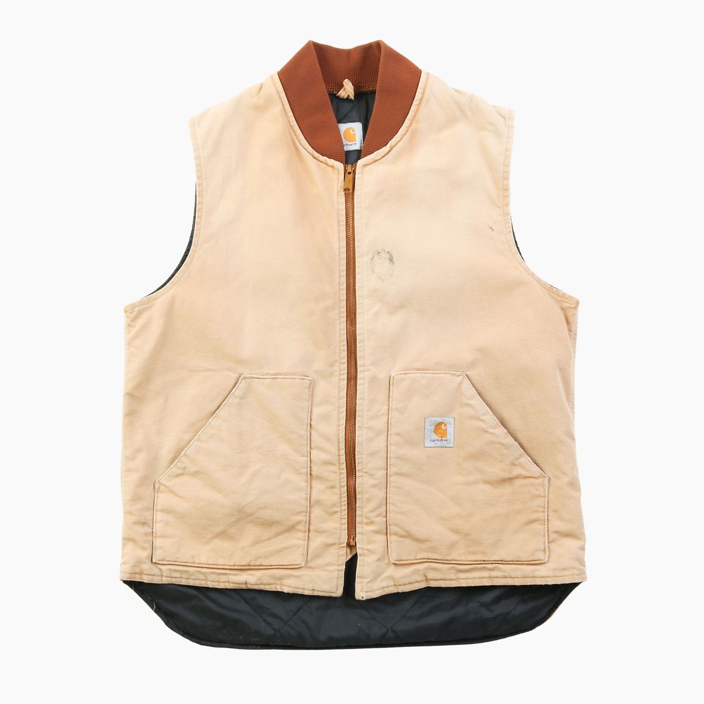 Lined Vest - Washed Sand