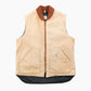 Lined Vest - Washed Sand