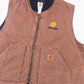 Lined Vest - Brown