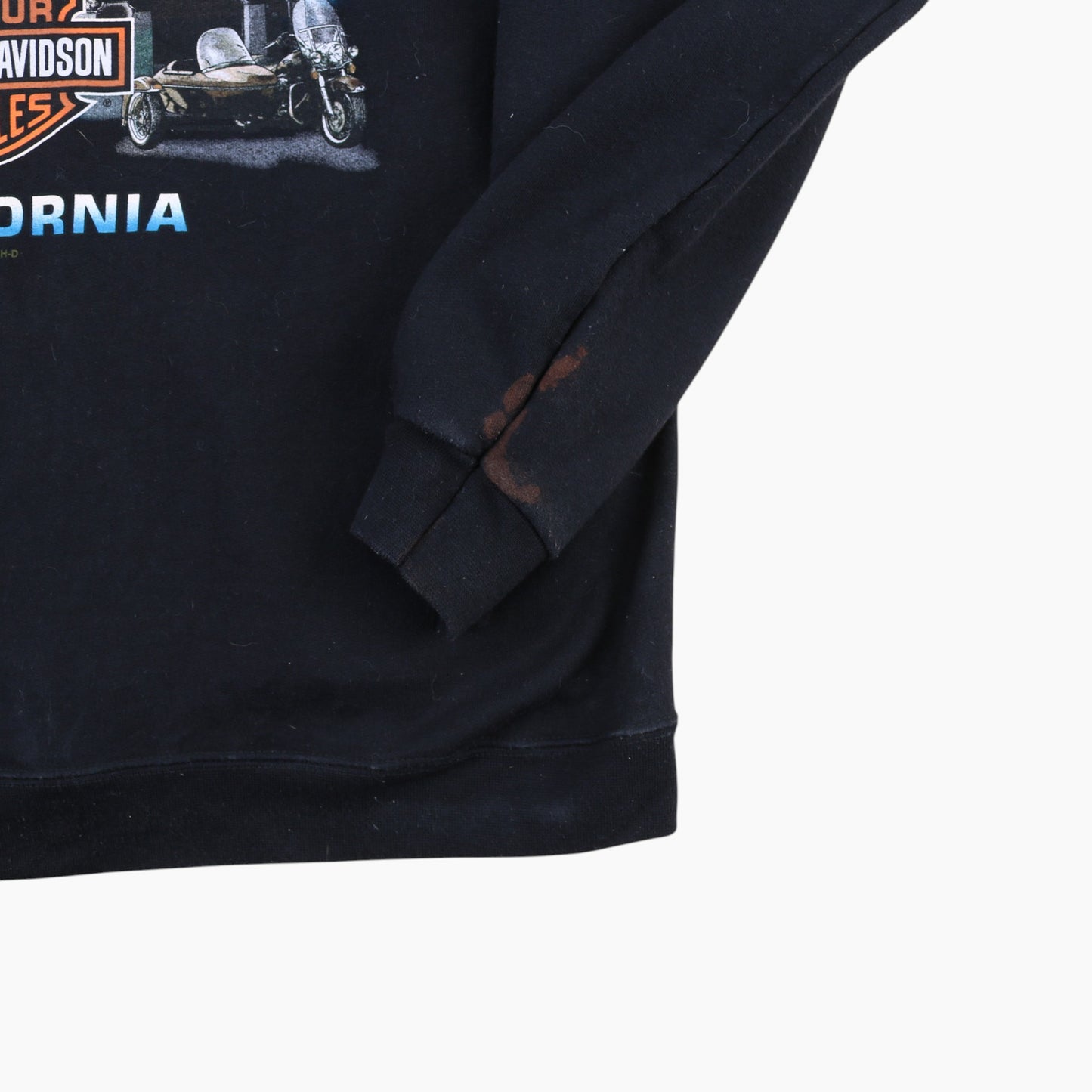 'Visalia' Hooded Sweatshirt - Black
