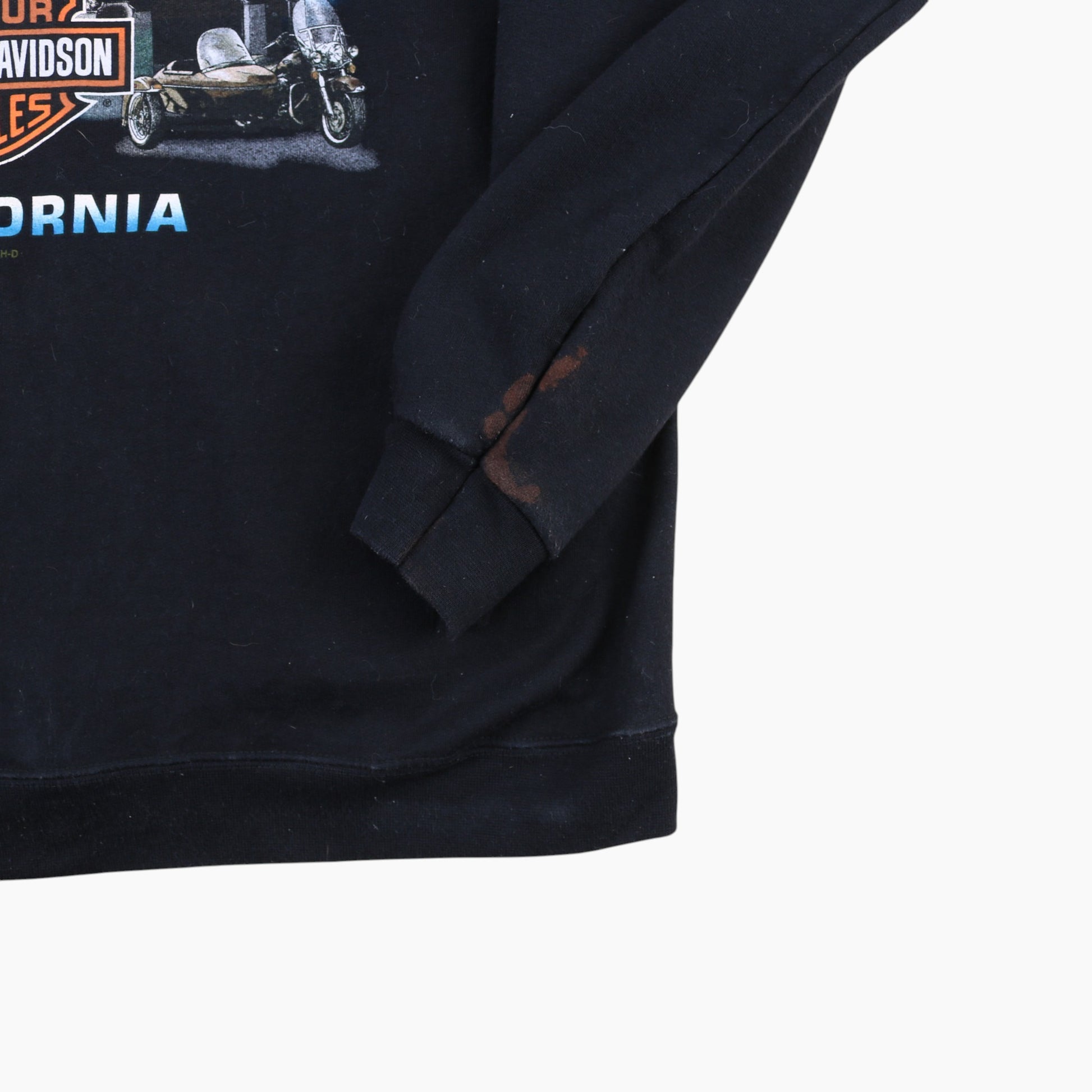 'Visalia' Hooded Sweatshirt - Black