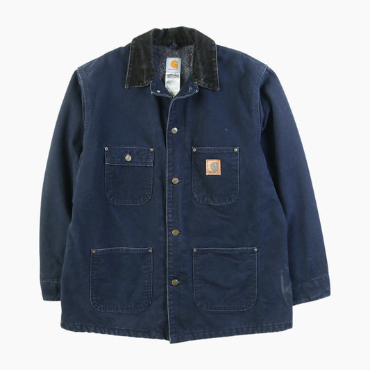 Traditional Chore Jacket - Navy