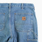 Vintage Double Knee Carpenter Pants - Denim - 34/32