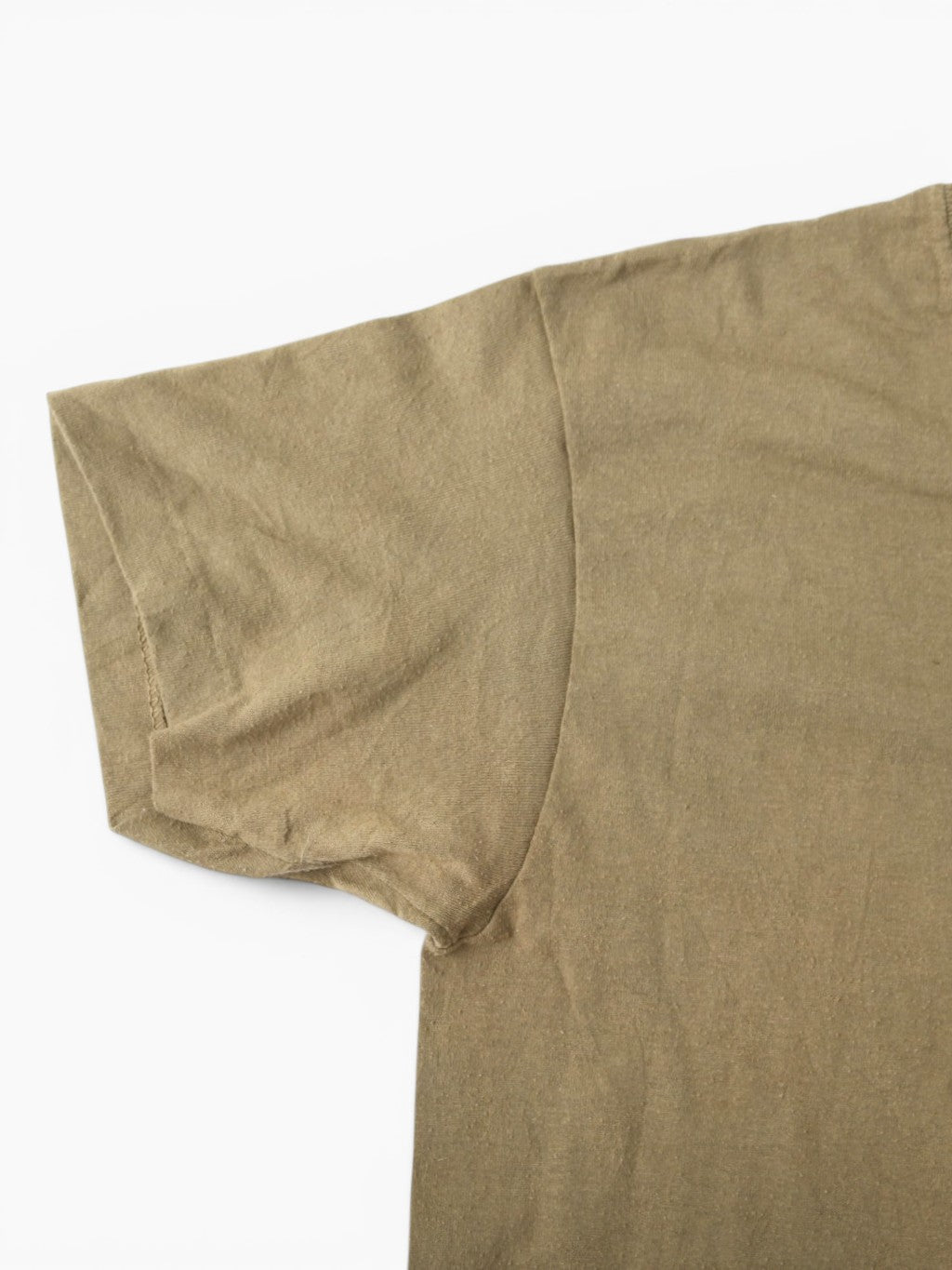 Khaki Single Stitch T-Shirt