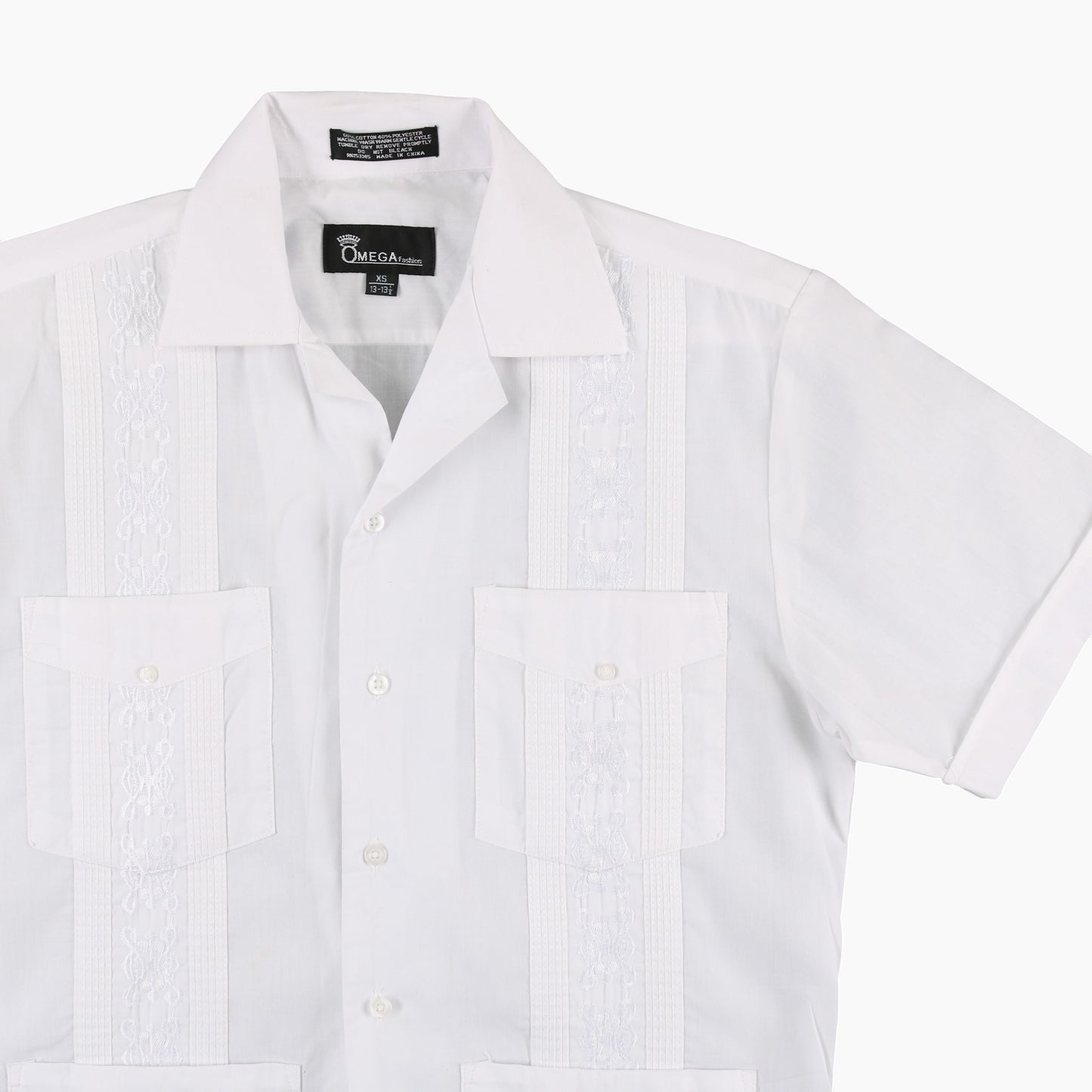 Vintage Cuban Guayabera Shirt