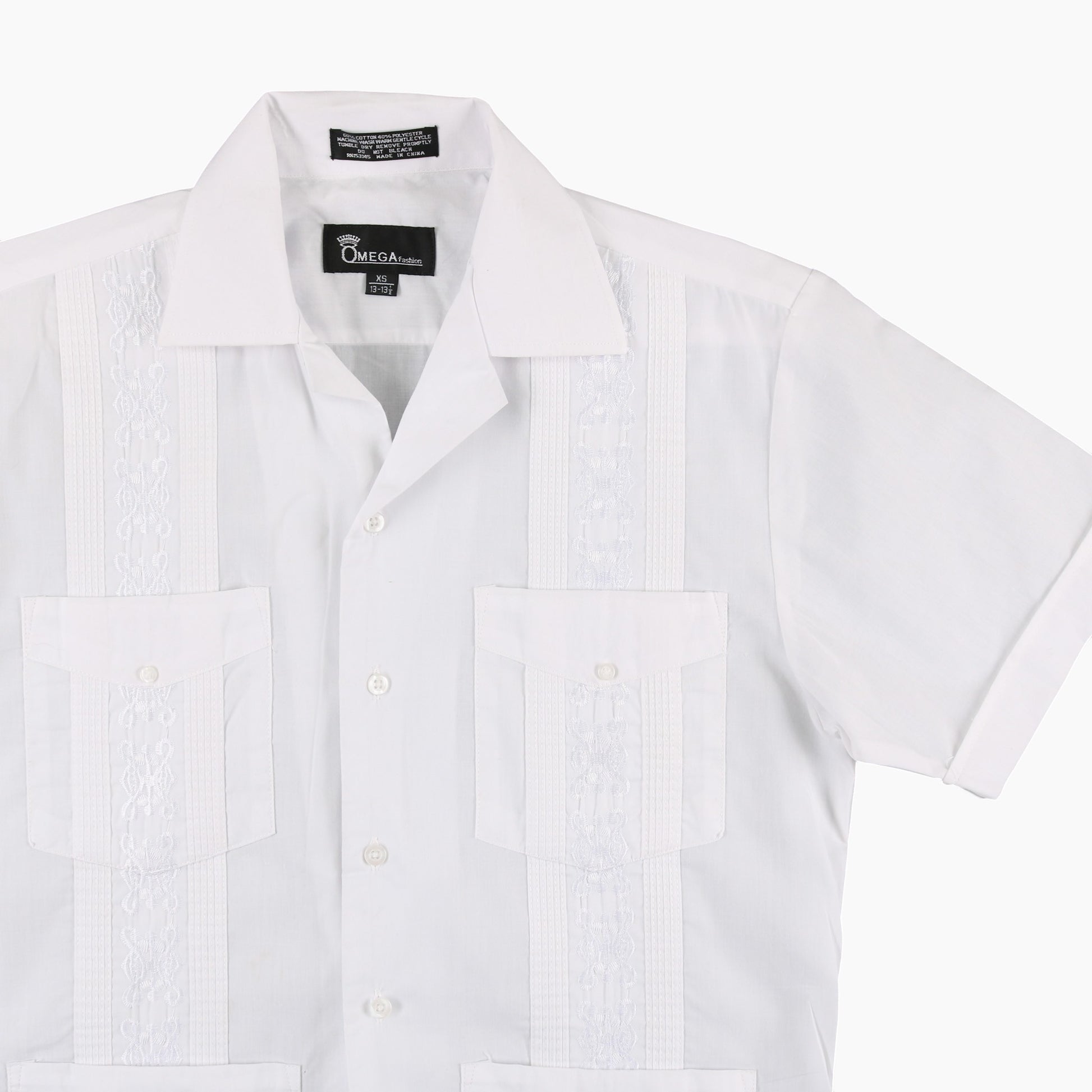 Vintage Cuban Guayabera Shirt