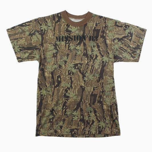 T-shirt vintage imprimé « Real Tree Camo »