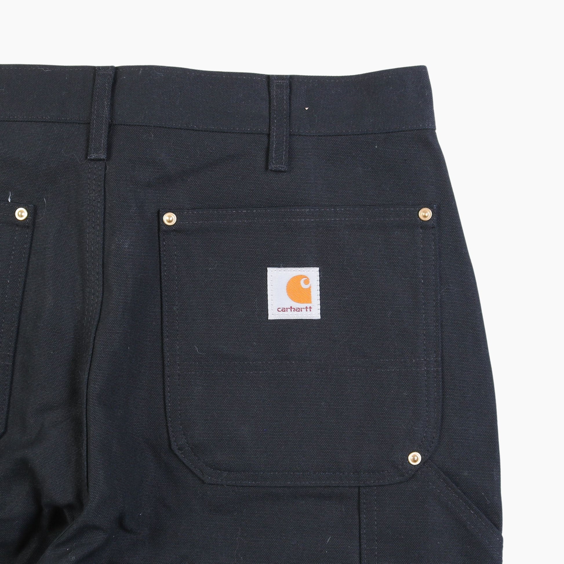 Vintage Carhartt Double Knee Carpenter Pants - Black - 33/34