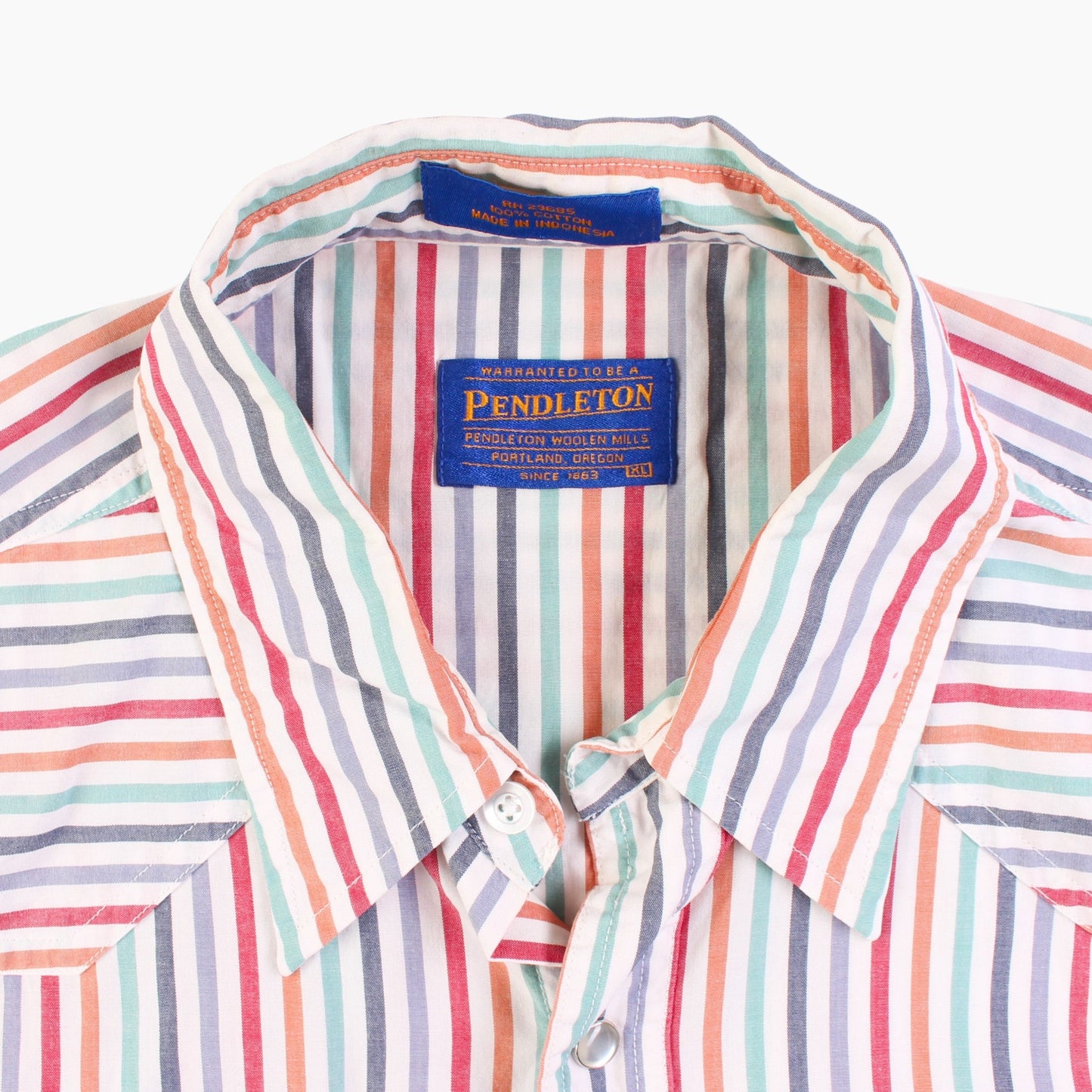 Vintage Shirt - Multi Stripe