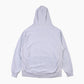 Embroidered Hooded Sweatshirt - Grey