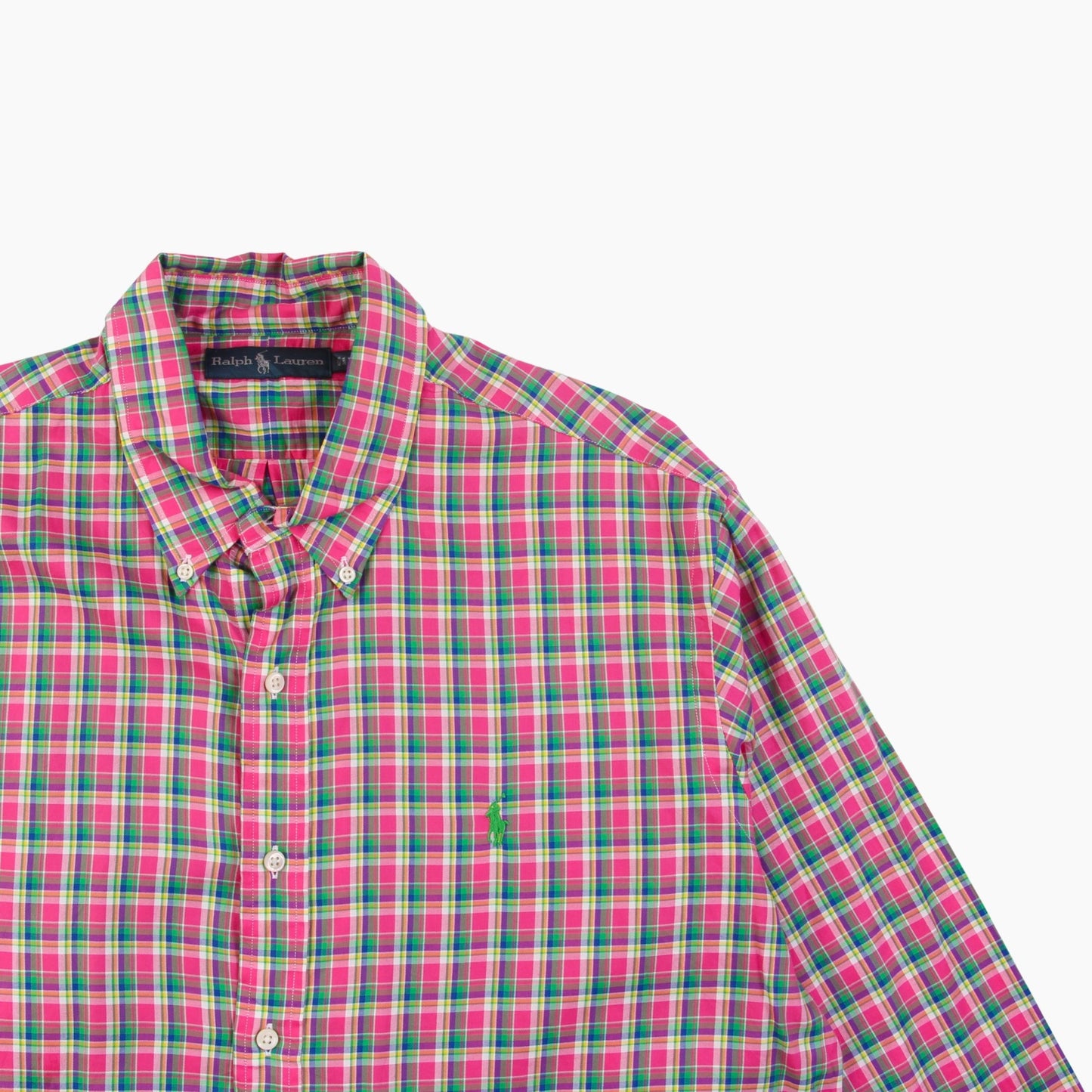 Vintage Shirt - Pink Check - American Madness