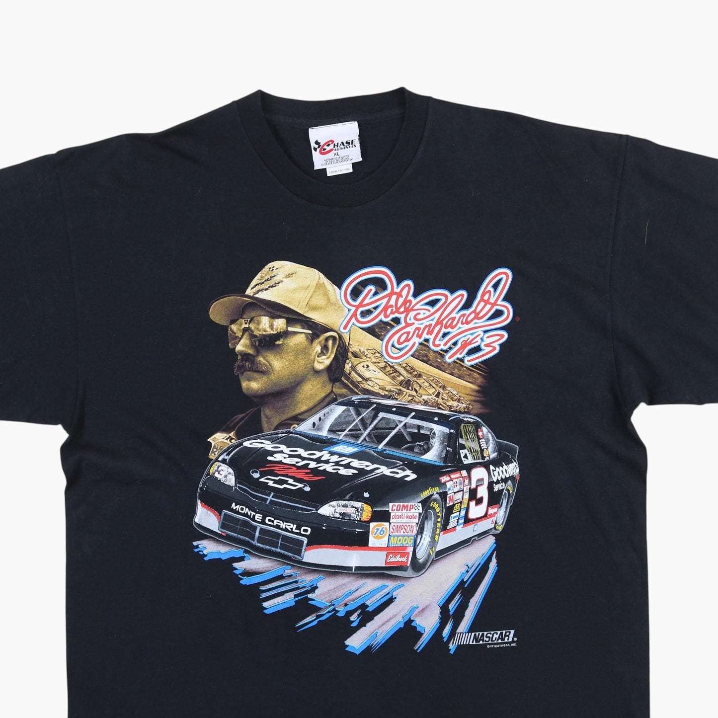 Vintage 'Dale Earnhardt' T-shirt - Black