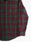 Vintage Flannel Shirt - Red Check