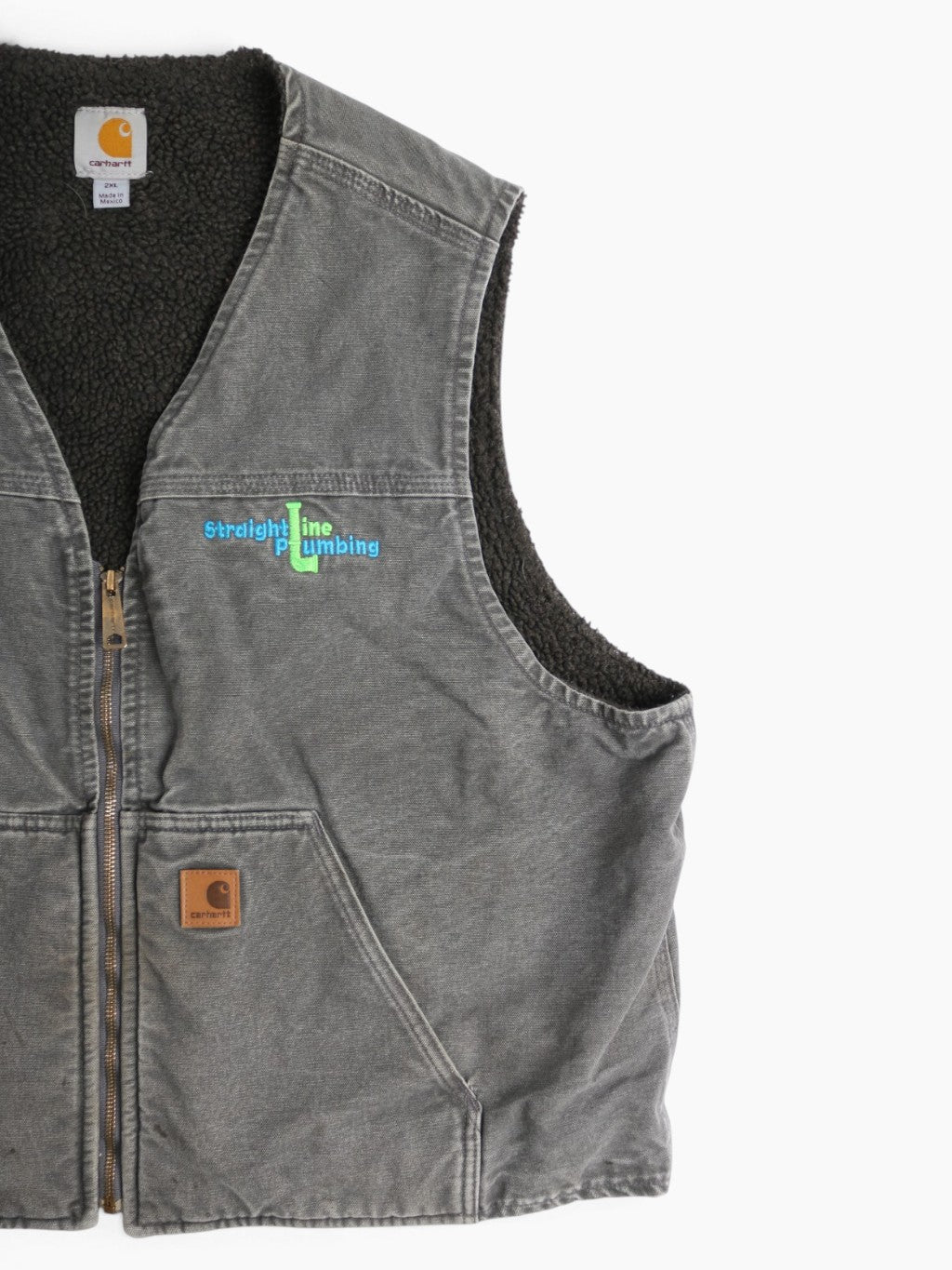 Lined Vest - Grey
