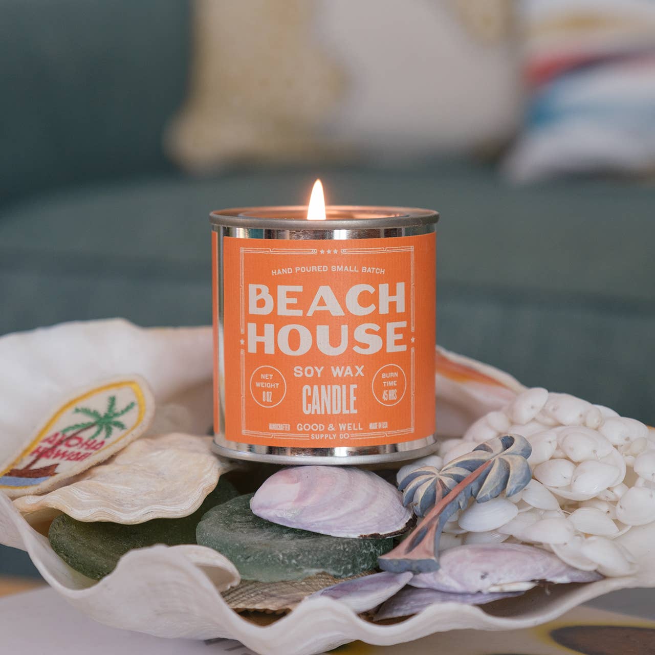 Beach House Soy Candle - 1/2 Pint - American Madness