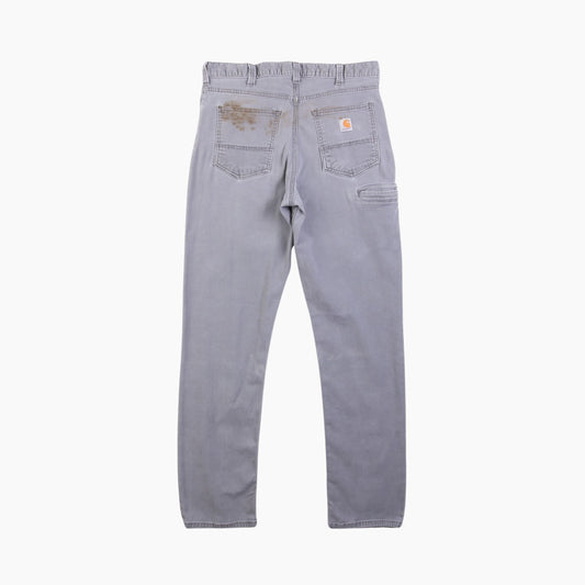 Vintage Carpenter Pants - Washed Grey - 34/34 - American Madness