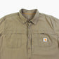 Short Sleeve Work Shirt - Green