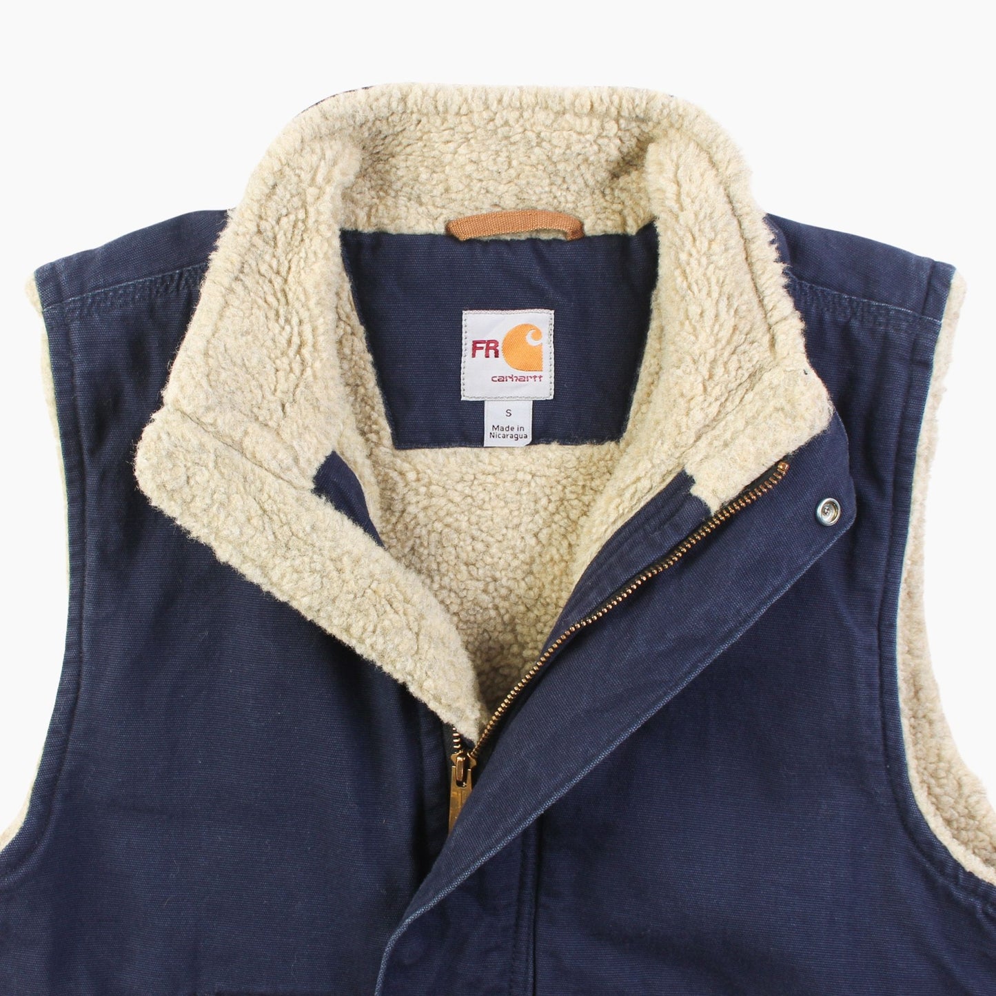 Lined Vest - Navy