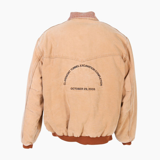 Santa Fe Bomber Jacket - Washed Sand - American Madness