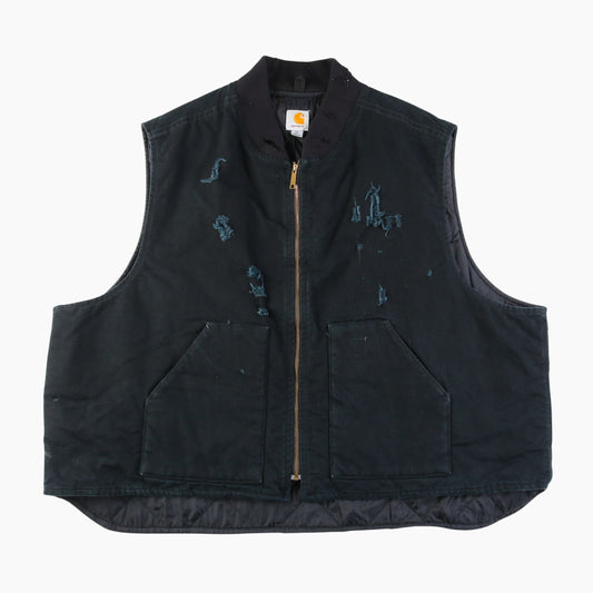 Lined Vest - Black - American Madness