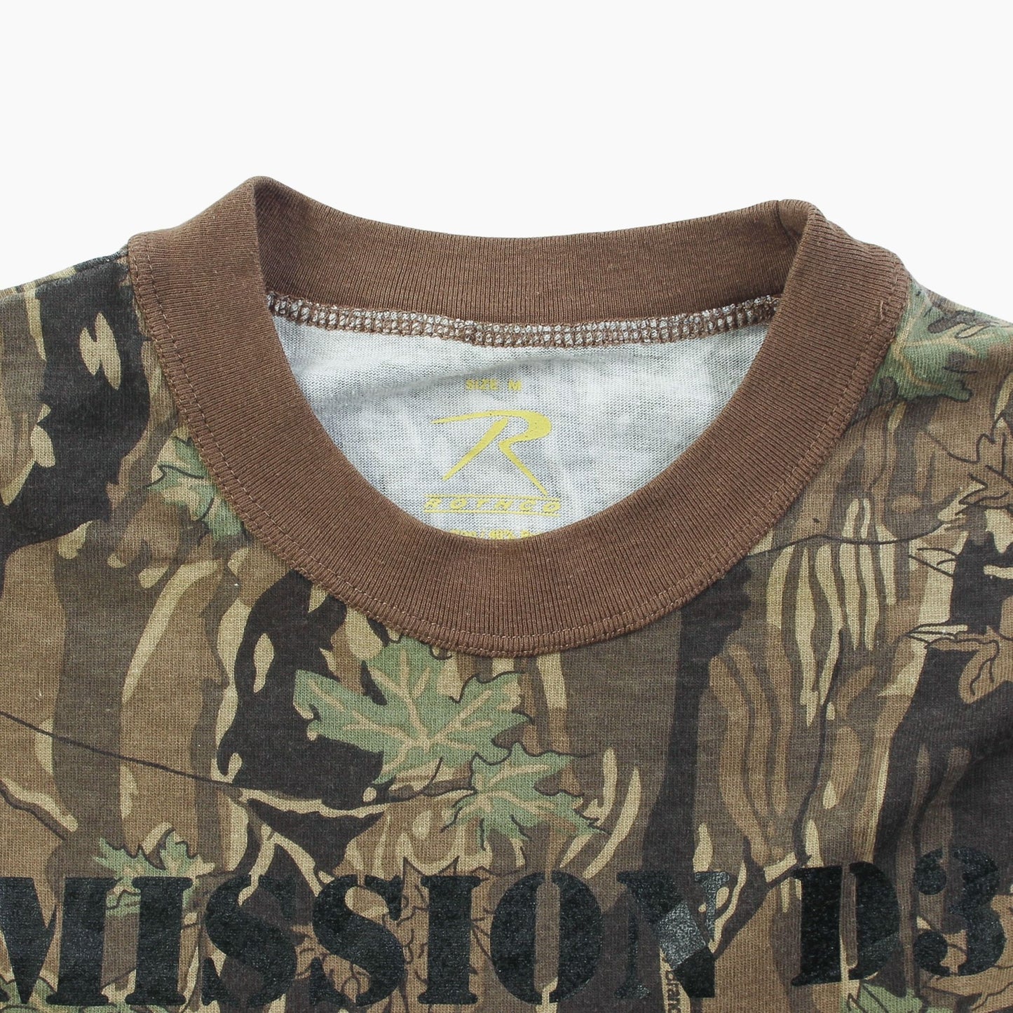 Vintage-T-Shirt mit durchgehendem „Real Tree Camo“-Print