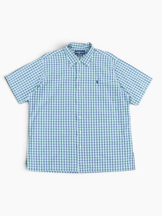 Vintage Shirt - Blue Check