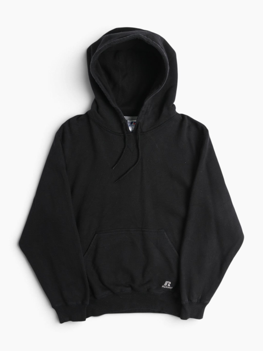 Vintage Hooded Sweatshirt - Black