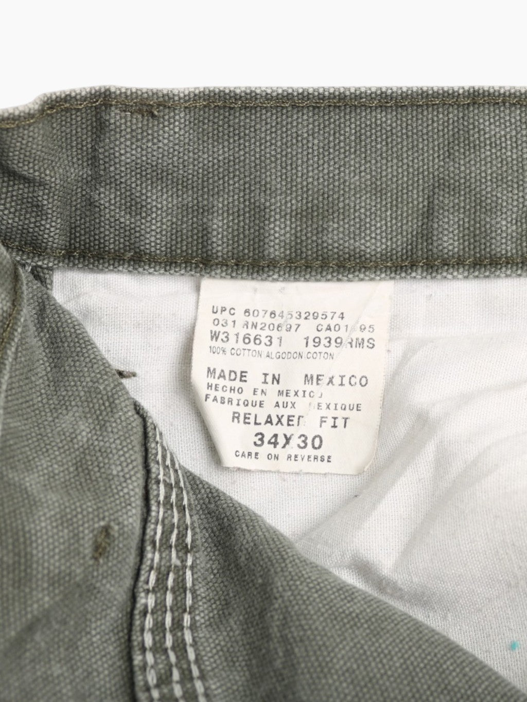 Vintage Carpenter Pants - Green