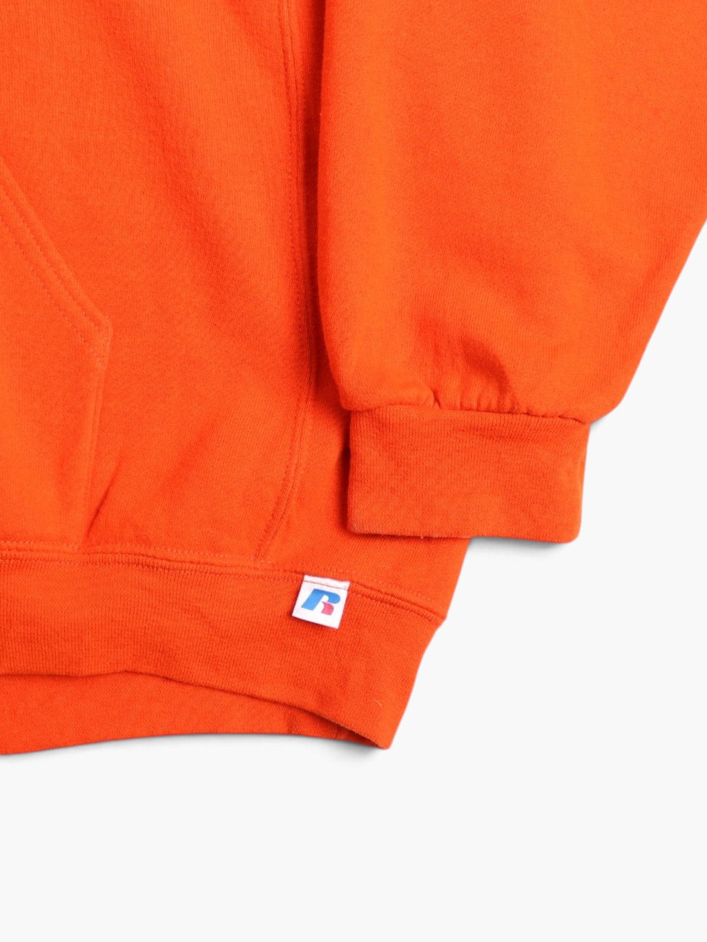 Vintage Hooded Sweatshirt - Orange