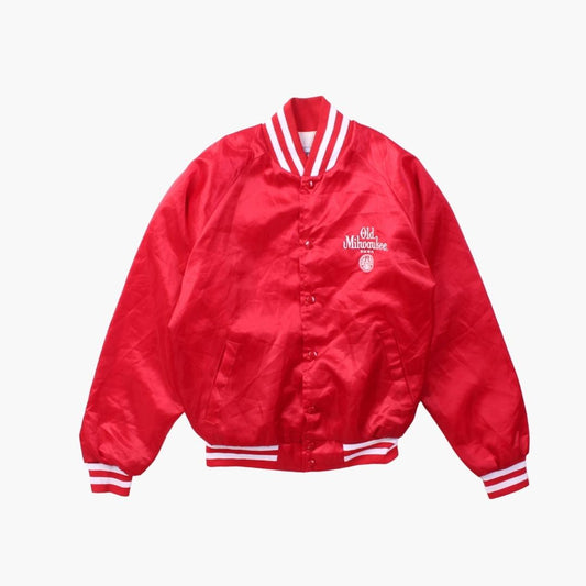 Vintage 'Old Milwaukee Beer' Satin Bomber Jacket - American Madness