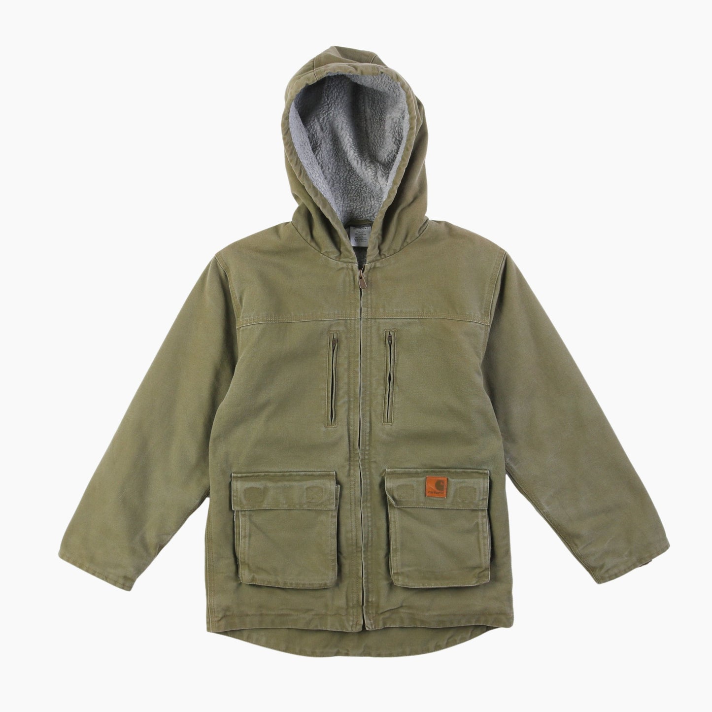 Active Hooded Jacket - Washed Green