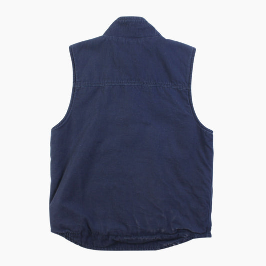 Lined Vest - Navy