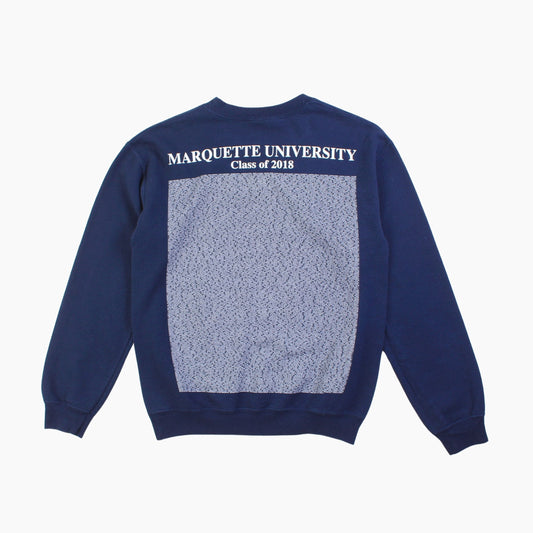 Vintage 'Marquette University' Graphic Sweatshirt - American Madness
