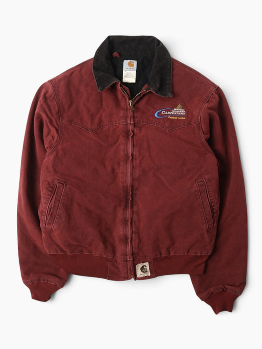 Santa Fe Bomber Jacket - Maroon