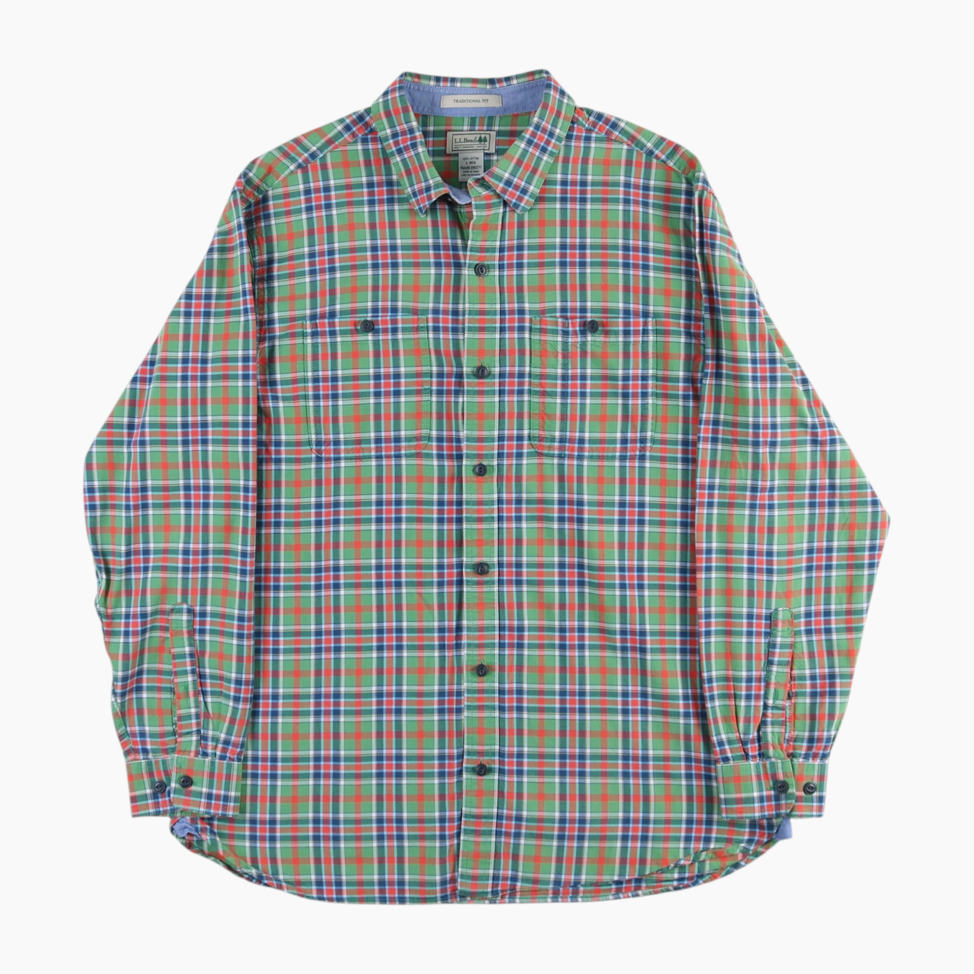 Vintage Shirt - Green Check