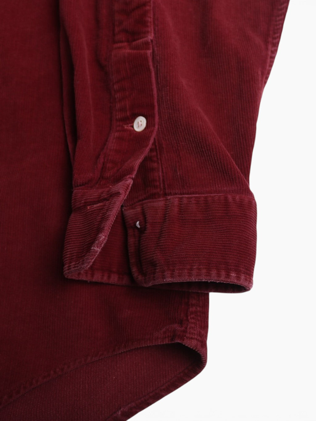 Vintage Shirt - Maroon *Missing Buttons *