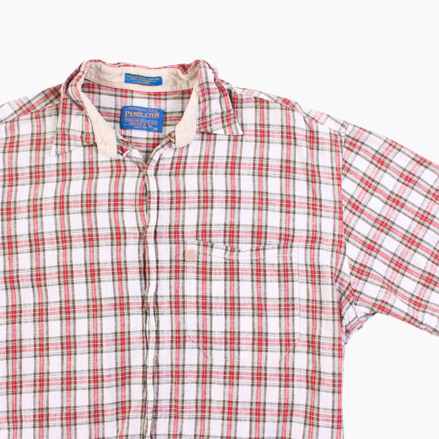 Vintage Shirt - Red Check