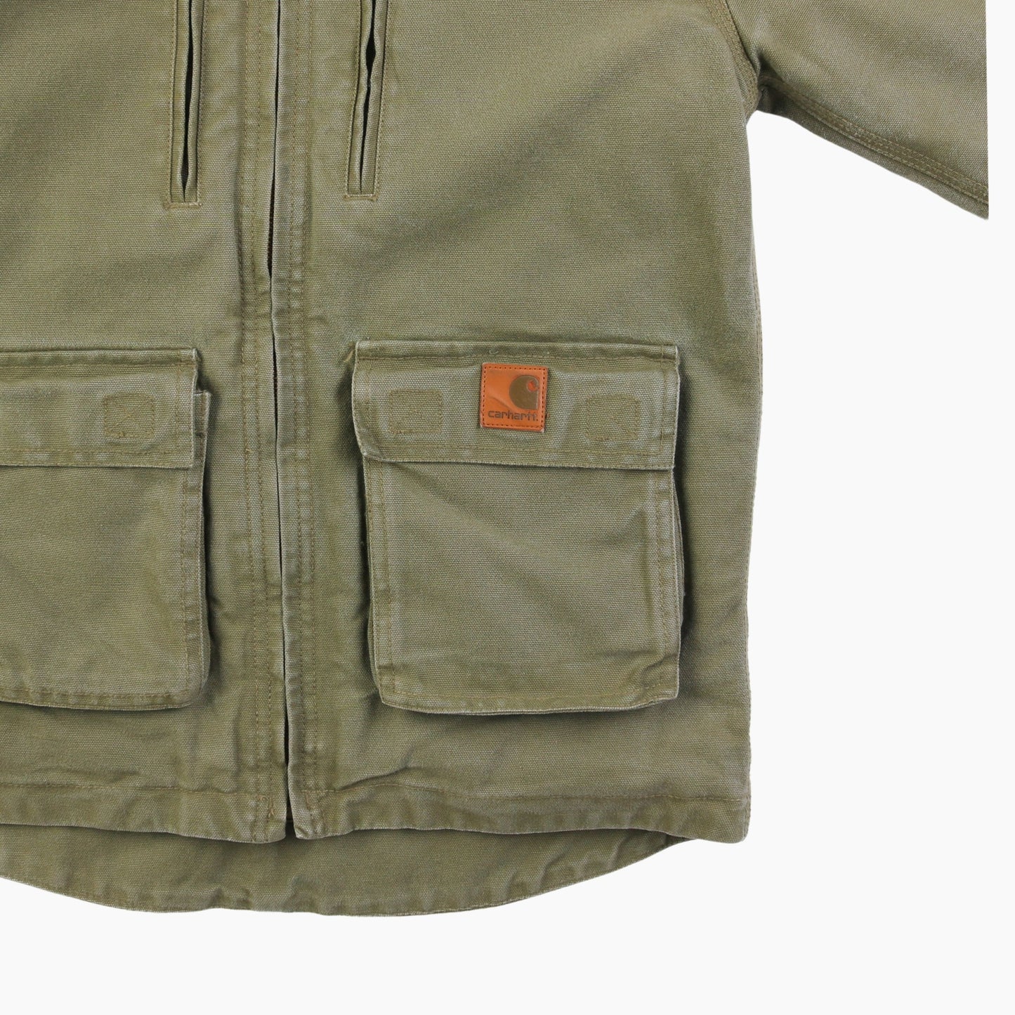 Active Hooded Jacket - Washed Green