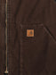 Lined Vest - Brown