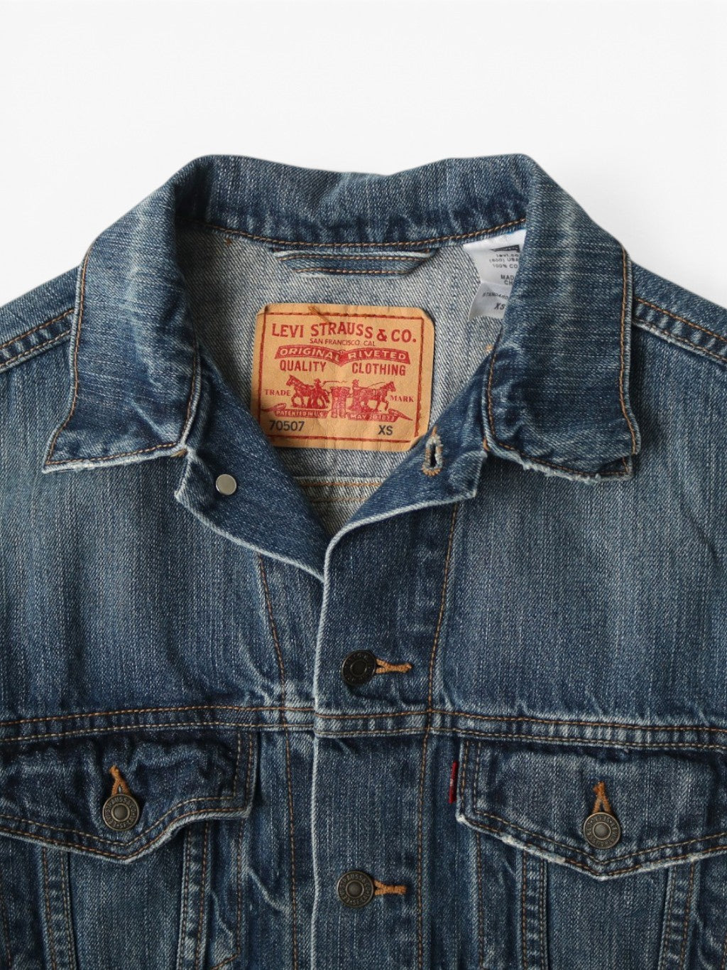 Vintage Denim Trucker Jacket