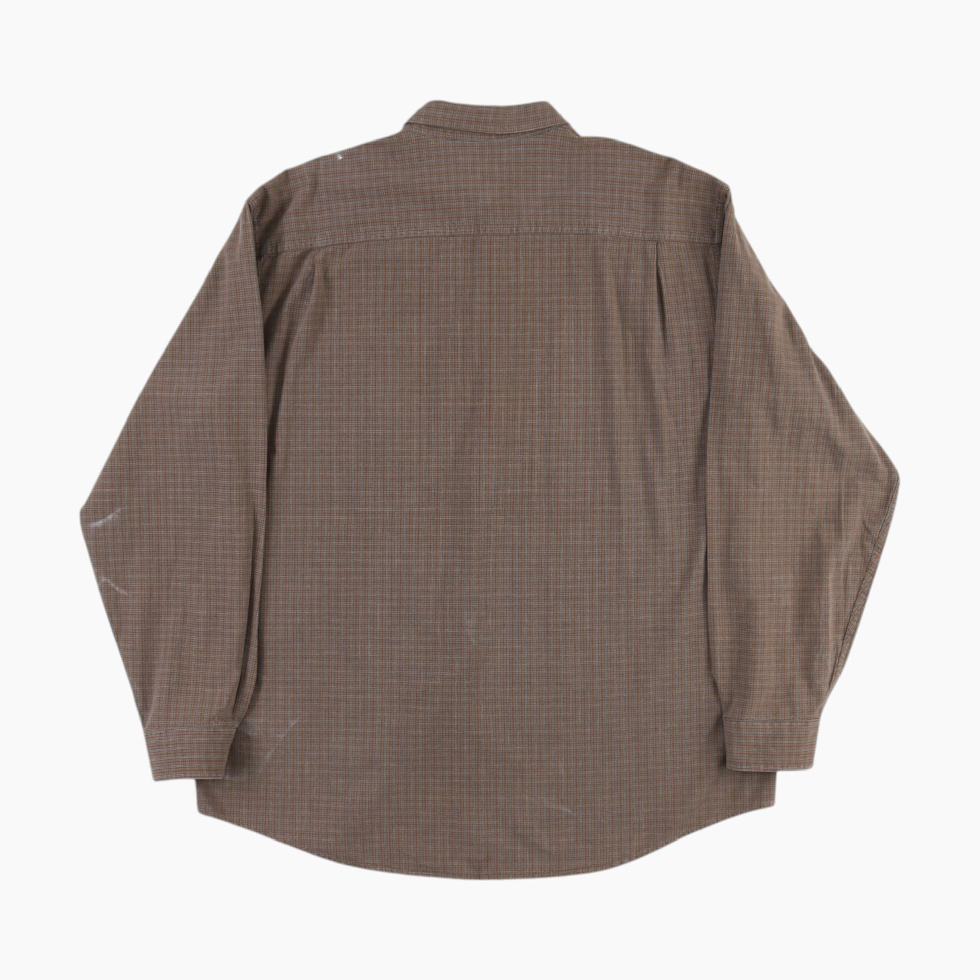 Vintage Shirt - Brown Check