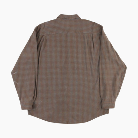 Vintage Shirt - Brown Check