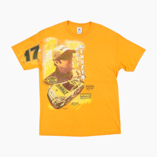 Vintage 'Matt Kenseth' T-shirt - Yellow