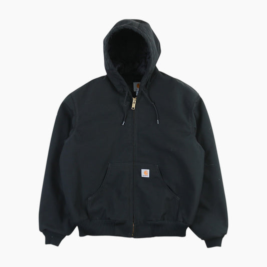 Hooded Active Jacket - Black